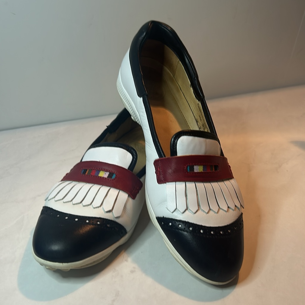 Royal Albartross The Chelsea Spikeless Golf Shoes Size 9 Black Loafers